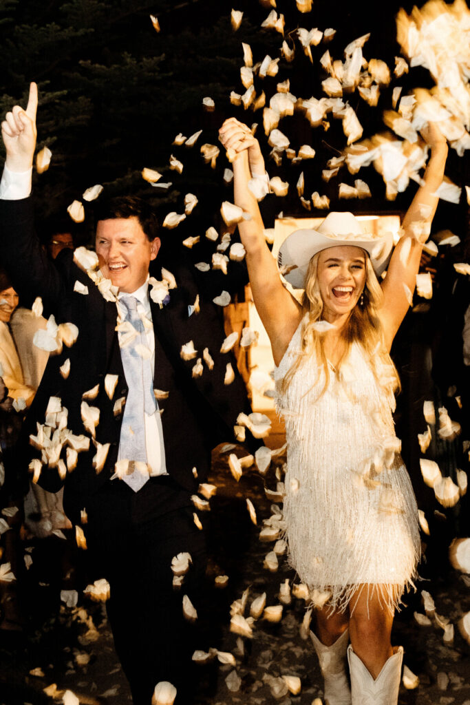 western chic wedding wyoming